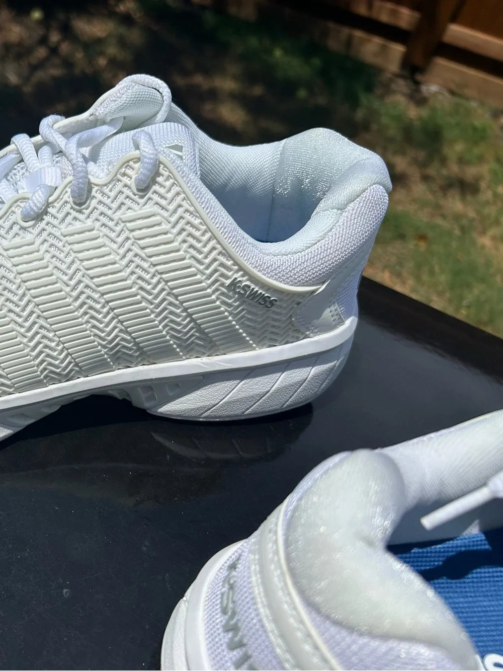 Brand New K Swiss Men's Hypercourt™ Express Tennis Court Shoes in White